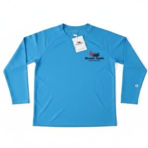 Camiseta UV Manga Larga Bávaro Reefs Foundation – Azul Caribe