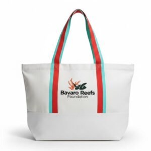 Tote Bag Premium Estampado Coral – Edición Signature Bávaro Reefs